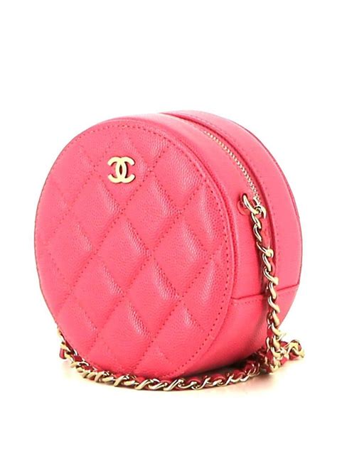 chanel round bag 2017|pre owned vintage chanel bags.